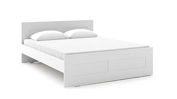 Кровать Istra, цвет Белый + Матрас Basic iComfort Plus